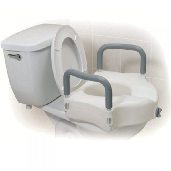 5" Raised Toilet Seat With Arms