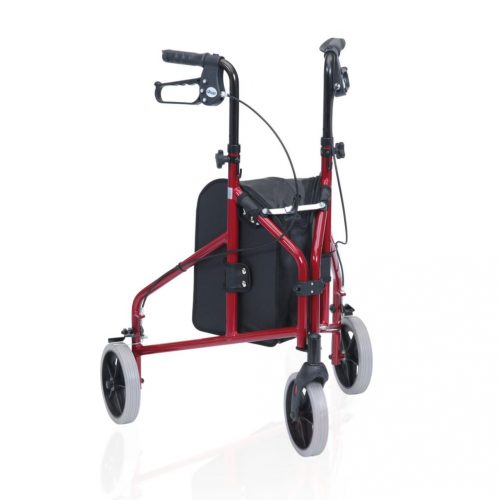 Tri Wheeled Folding Walker