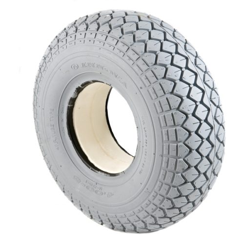 400 x 5 solid tyres grey