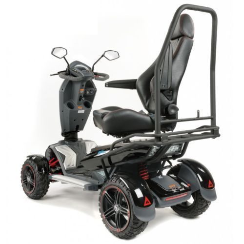 TGA, Vita X, Electric Mobility Scooter, side view with swivel seat