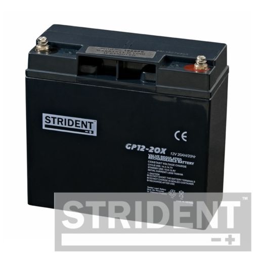 22 Amp Mobility Scooter Battery, Strident, AGM
